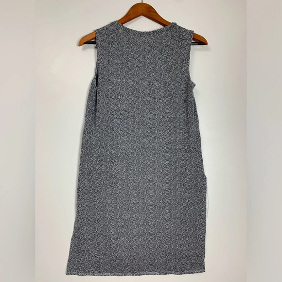 Cut Loose Women Tunic Small Academia Layering Lagenlook Neutral Casual Slits USA - Picture 2 of 8